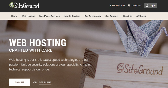 siteground managed wordpress hosting